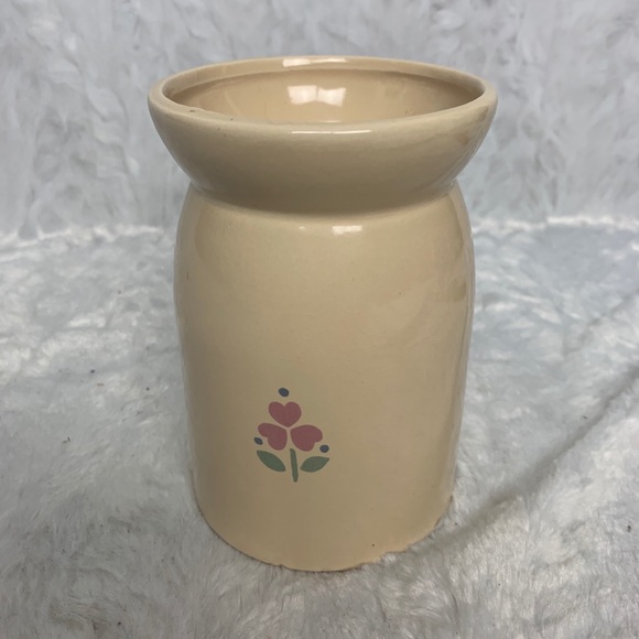 Beige Country Quilt Ceramic Milk Jug Vintage Taiwa - Picture 2 of 7